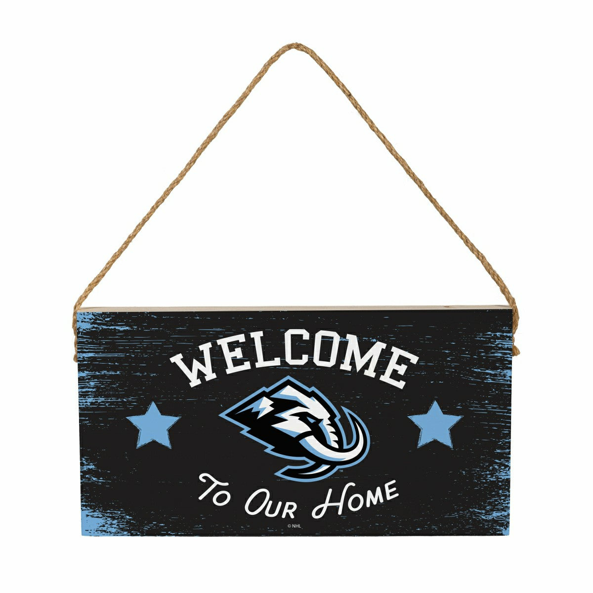 Utah Hockey Club Wood Wall Sign, 6x11
