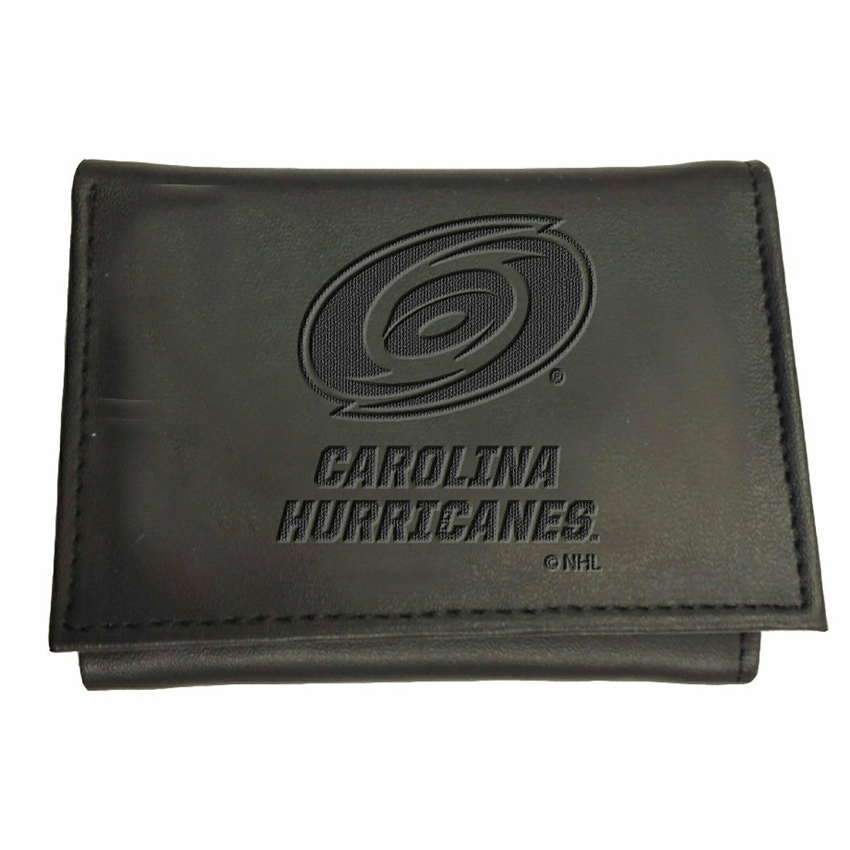 Carolina Hurricanes, Tri-Fold Wallet, Black