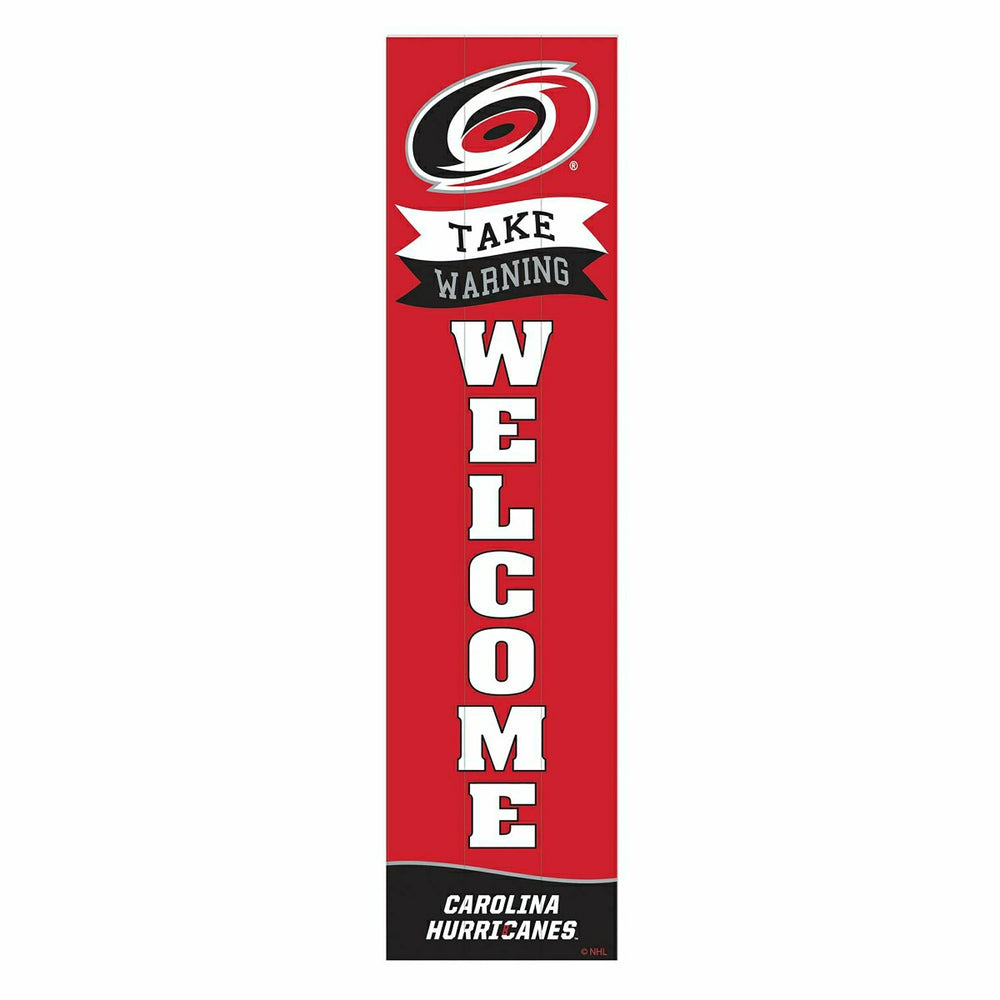 Carolina Hurricanes Large Single Sided Leaner, 46"