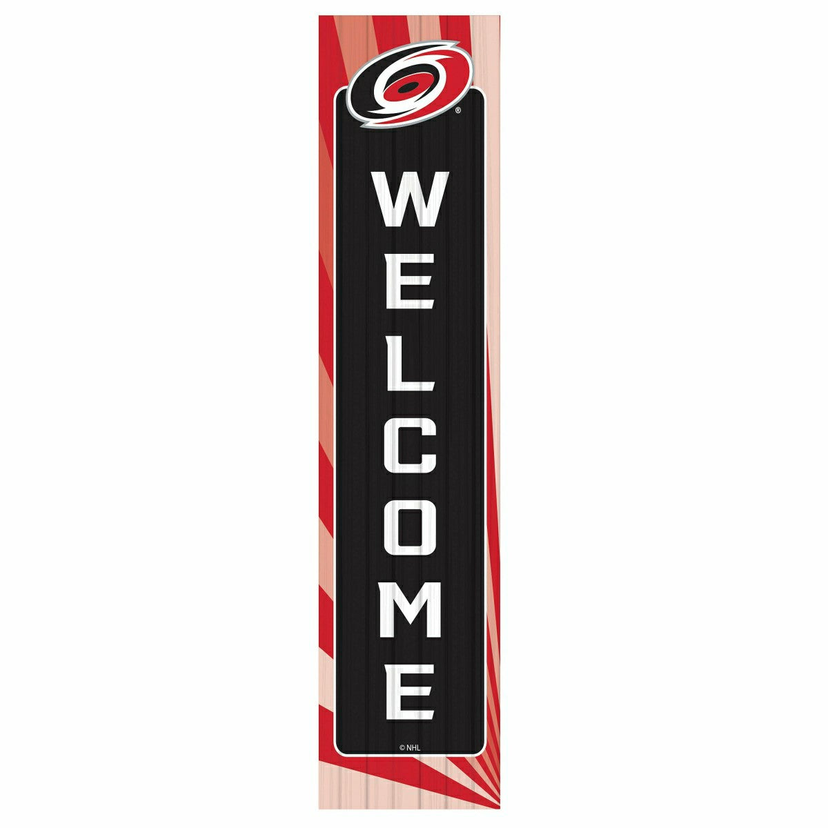 Carolina Hurricanes Summer Seasonal Single Sided Large Leaner, 46"