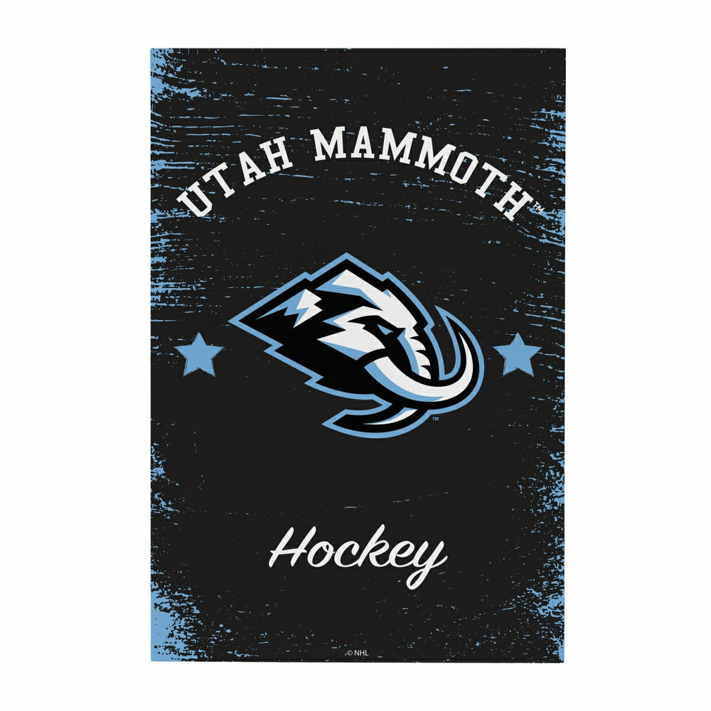 Utah Hockey Club Wood Wall Sign, 16x24