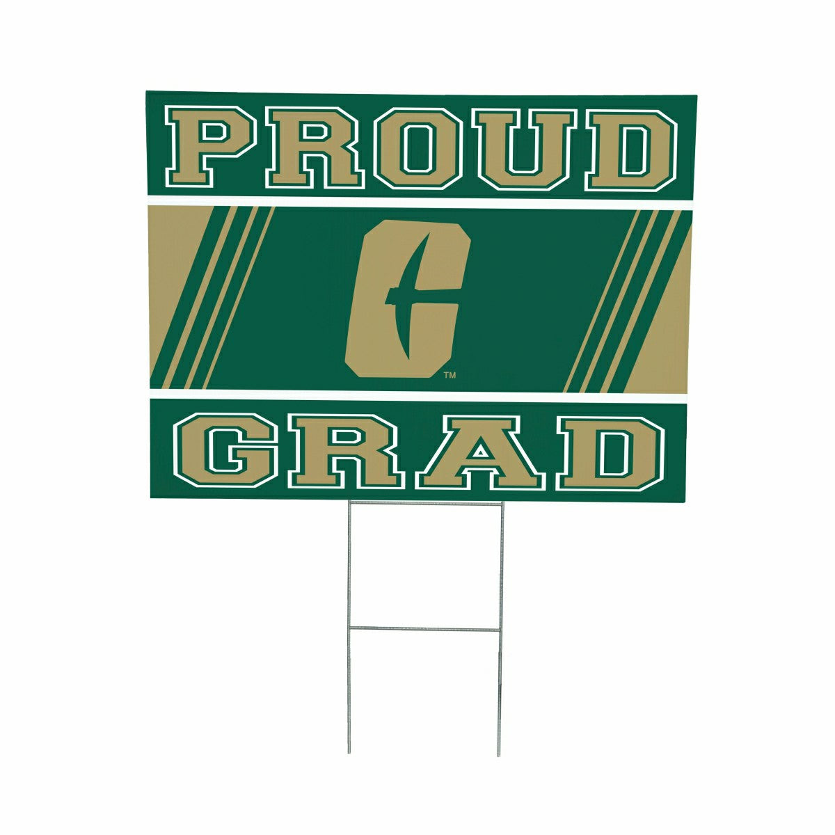University of North Carolina/Charlotte Coroplast Yard Sign Graduate