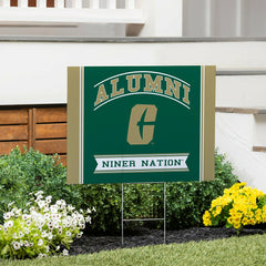 University of North Carolina/Charlotte Coroplast Yard Sign Alumni