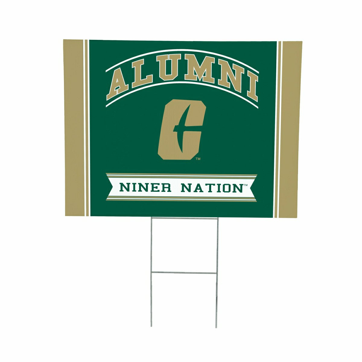 University of North Carolina/Charlotte Coroplast Yard Sign Alumni