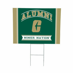 University of North Carolina/Charlotte Coroplast Yard Sign Alumni