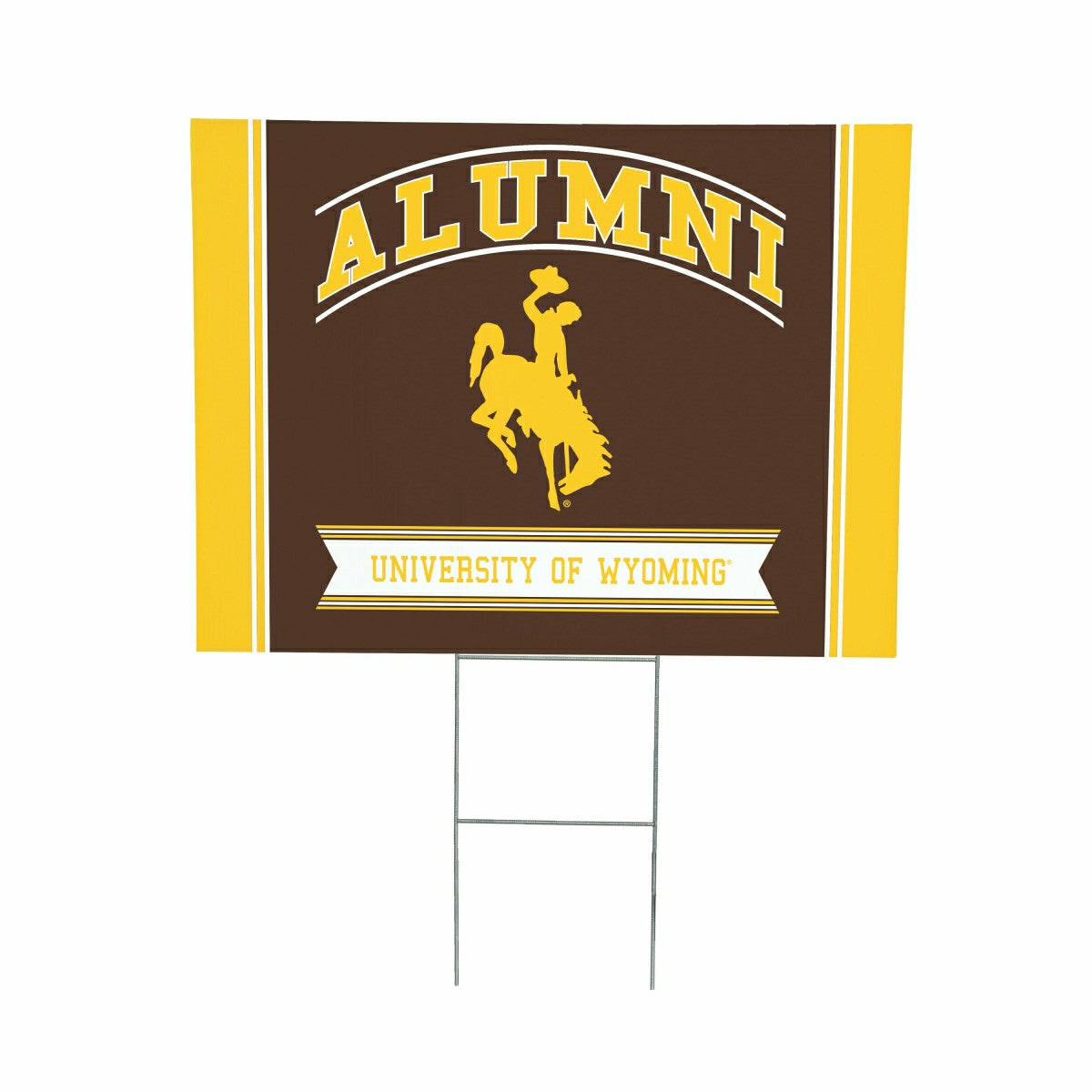 University of Wyoming Coroplast Yard Sign Alumni