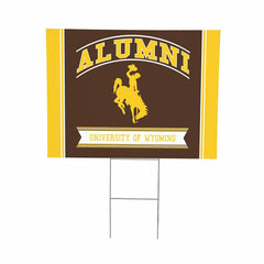 University of Wyoming Coroplast Yard Sign Alumni